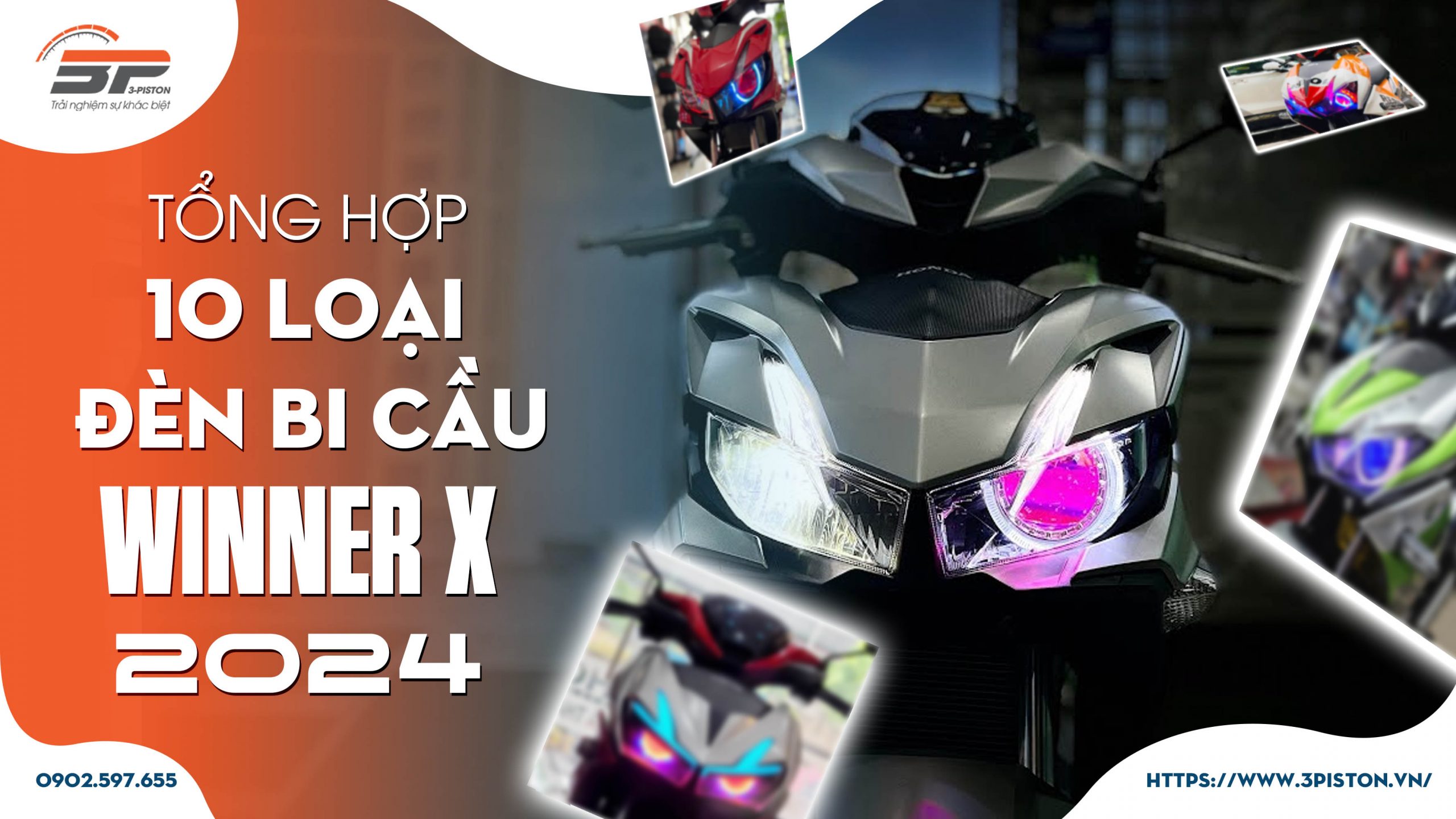 Tổng hợp 10+ loại đèn bi cầu Winner X HOT nhất 2024