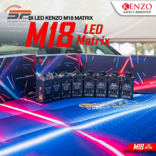 Đèn Bi Led mini 1.8 Kenzo M18 Matrix 1