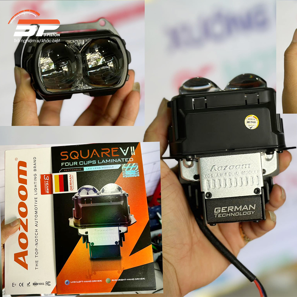 Đèn Bi Led Aozoom Square V2