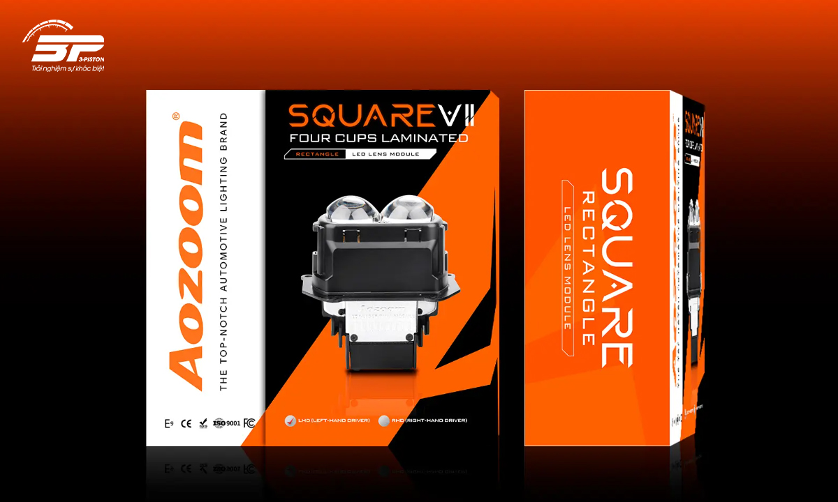 Đèn Bi Led Aozoom Square V2