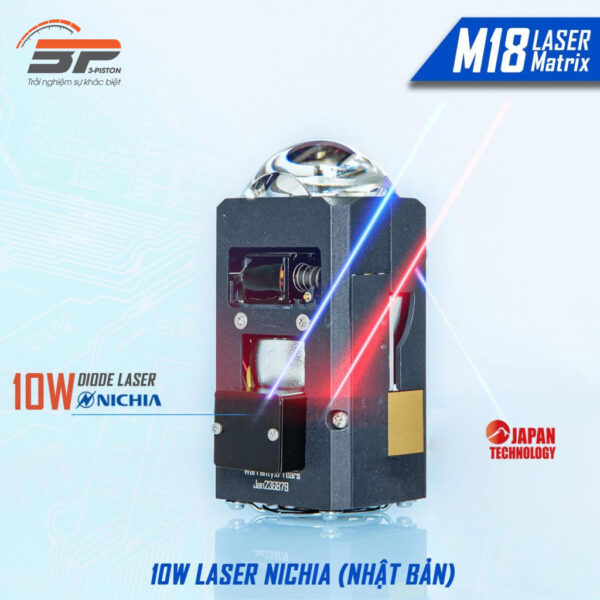 đèn Bi Led Mini Kenzo M18 Laser Matrix