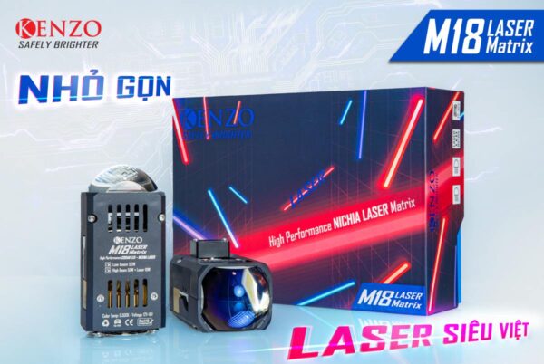 Đèn Bi Led Mini Kenzo M18 Laser Matrix 6