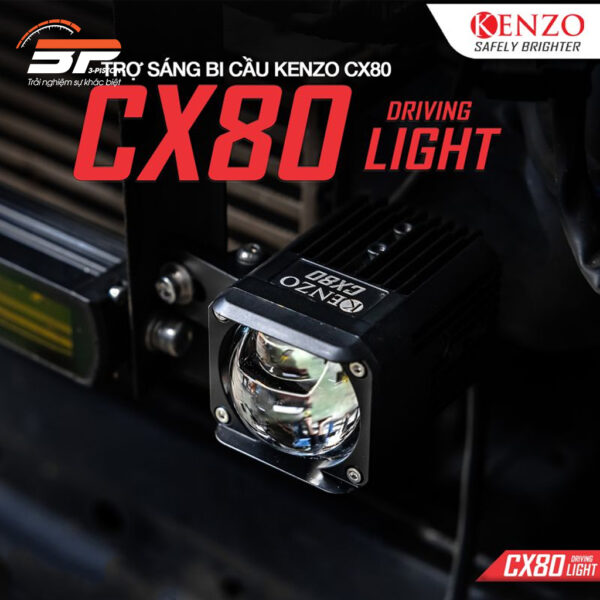 Đèn Bi cầu trợ sáng Kenzo CX80 1