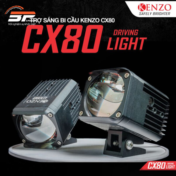 Đèn Bi cầu trợ sáng Kenzo CX80 1