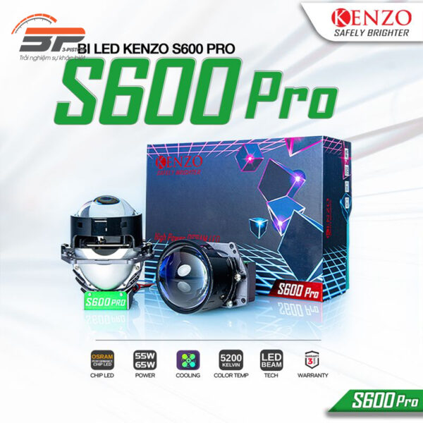 Đèn bi Cầu Led Kenzo S600 Pro 7