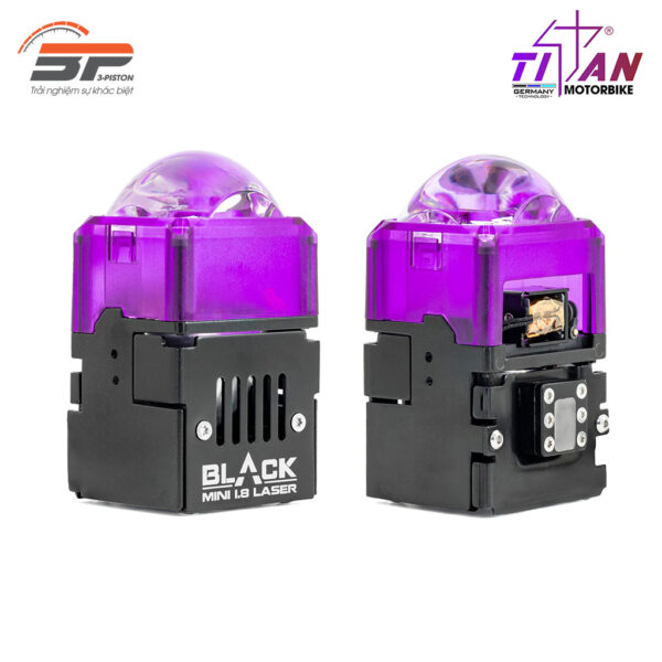 Đèn bi Laser Titan moto Black mini 1.8 1