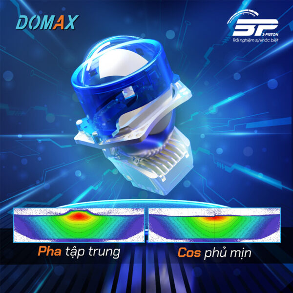 Đèn bi X Led Pro Domax Light 12