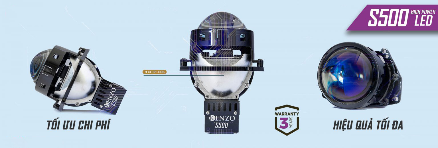 Đèn bi cầu Led Kenzo S500 15