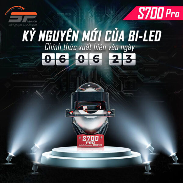 Đèn bi cầu xe máy Led Kenzo S700 Pro 17