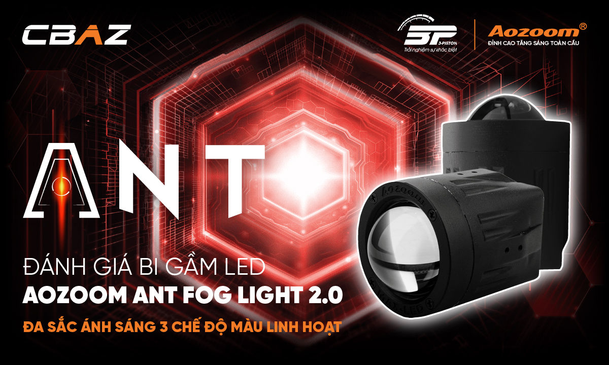 Đèn bi gầm Led Ant Fog Light 2.0 Inch 1