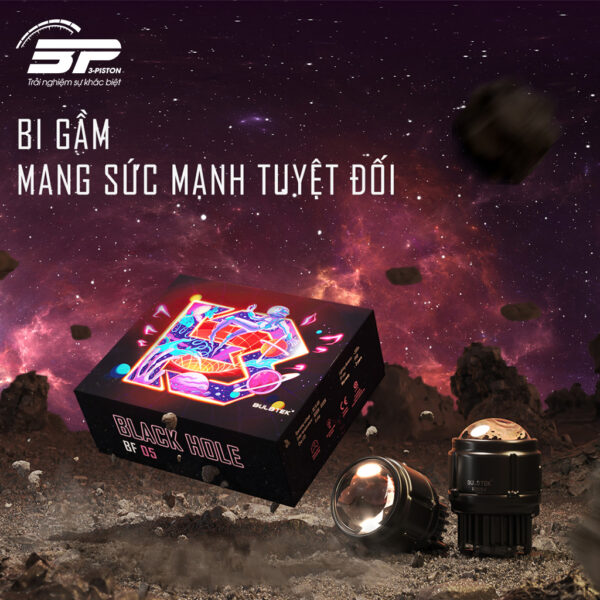 Đèn bi gầm Ô tô Blackhole Bulbtek 1