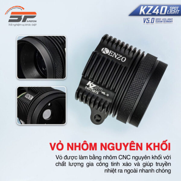 Đèn trợ sáng Kenzo KZ40 V5.0 1