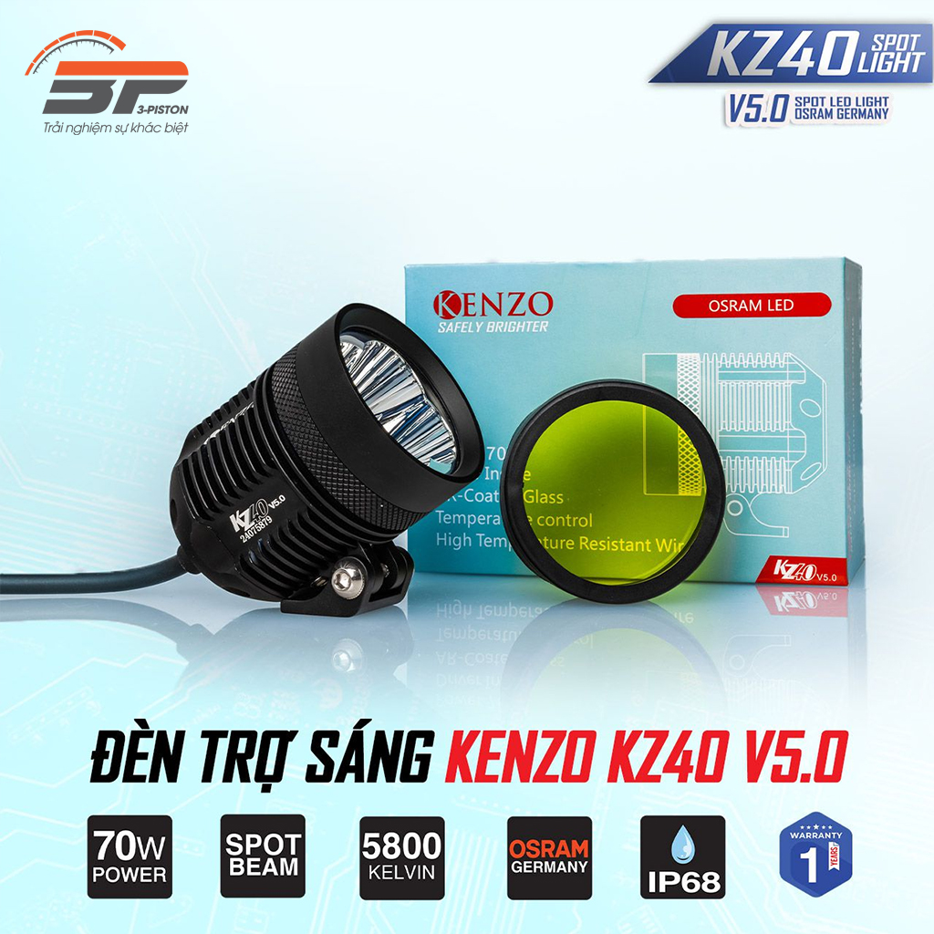 Đèn trợ sáng Kenzo KZ40 V5.0 6