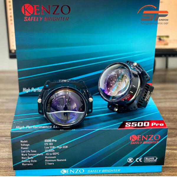 Đèn trợ sáng xe máy BI LED Kenzo S500 PRO