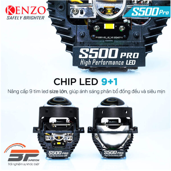 đèn kenzo S500 Pro v2