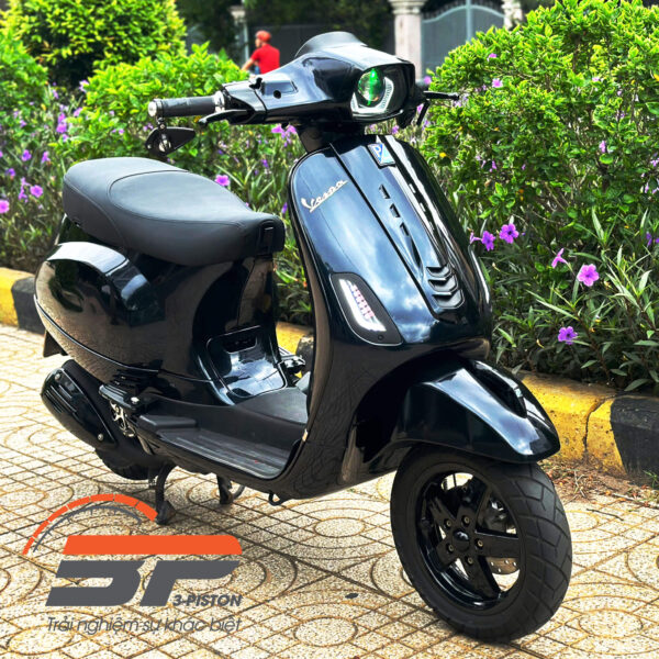 đèn bi cầu xe vespa