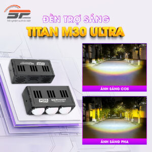 Đèn Trợ Sáng Bi Cầu Titan M30 Ultra