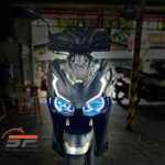 Đèn bi cầu cho xe Air Blade