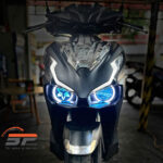 Đèn bi cầu cho xe Air Blade