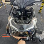 Đèn bi cầu cho xe Air Blade
