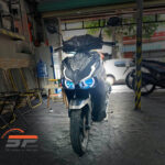 Đèn bi cầu cho xe Air Blade