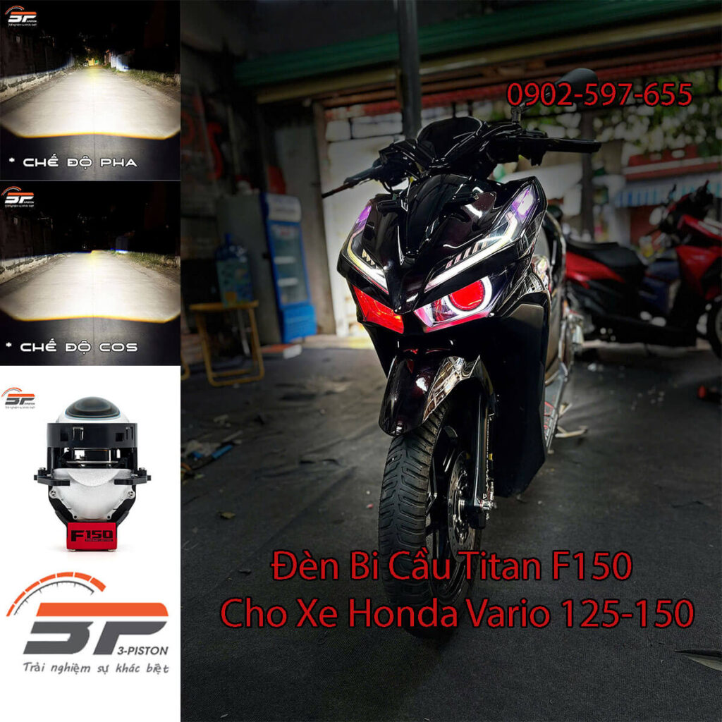 Bi cầu Titan F150 Vario