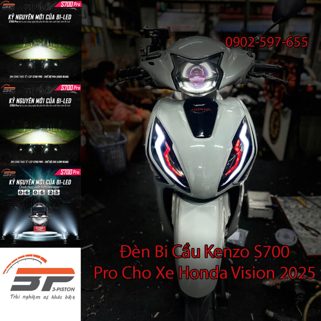 Đèn bi cầu S700 Pro cho Vision