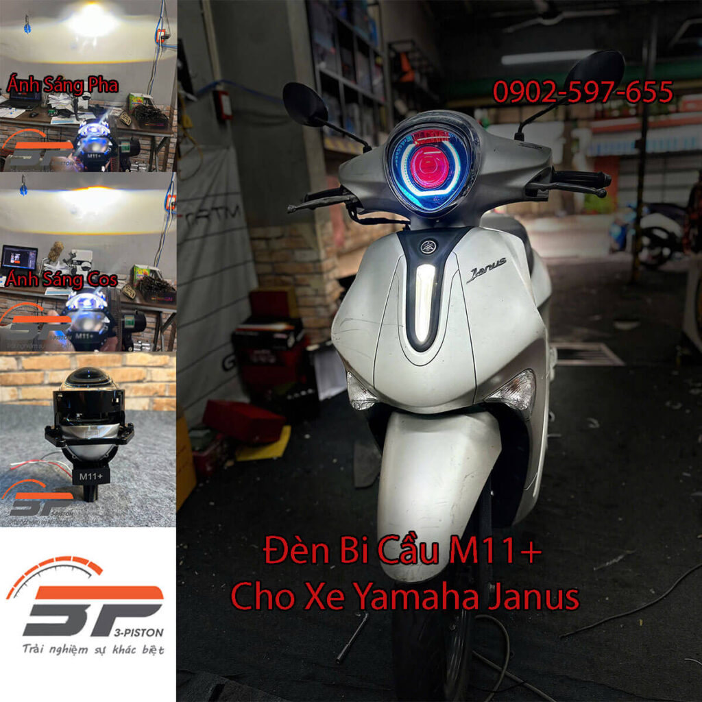 Đèn Bi Cầu Cho Xe Janus