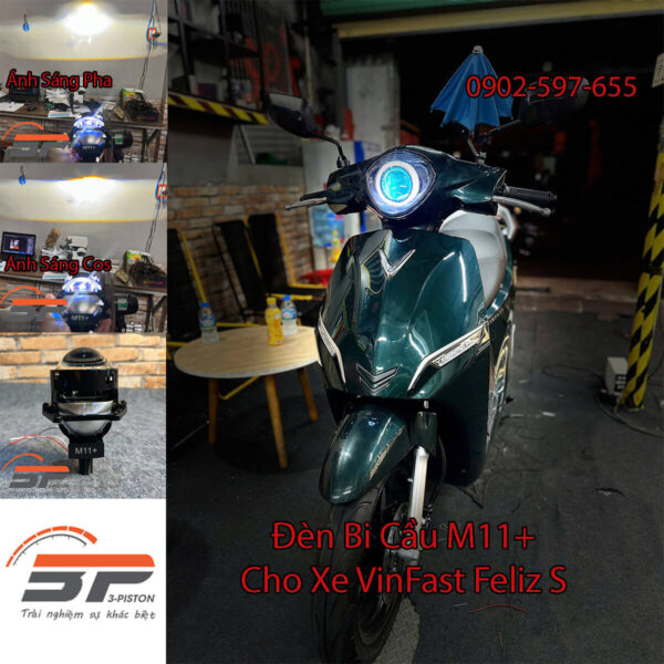 đèn bi cầu cho xe Vinfast