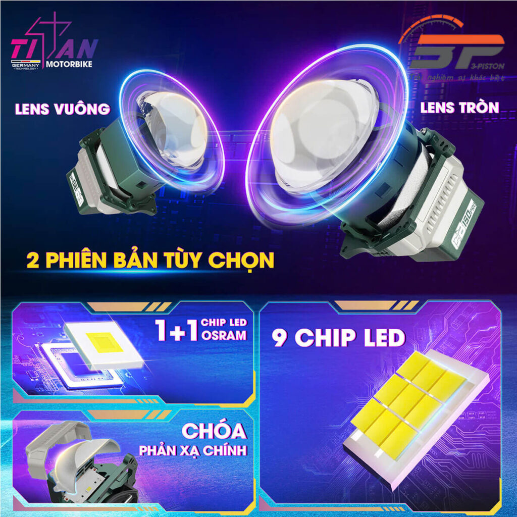 BI CẦU lED CB150 PRO