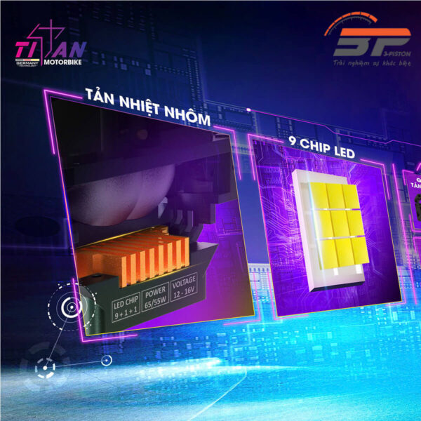 bi cầu LED CB150 Pro