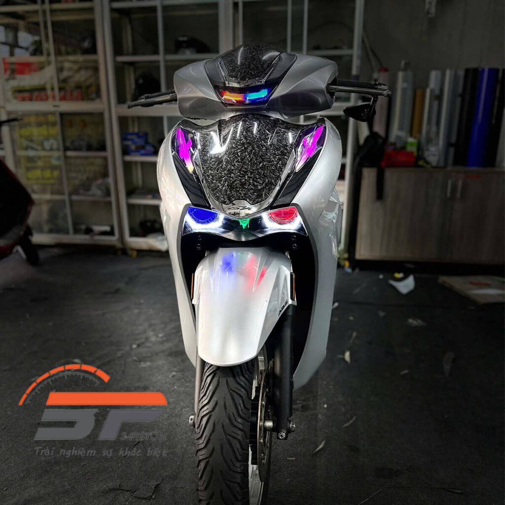 Led Audi Chữ X cho SH