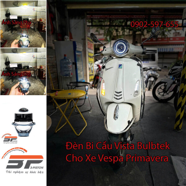 đèn cho xe vespa