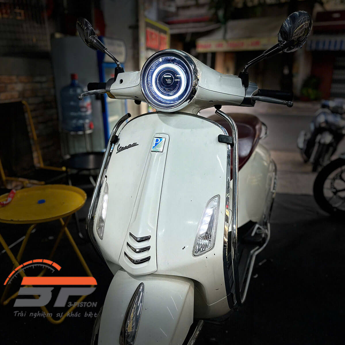 đèn cho xe vespa