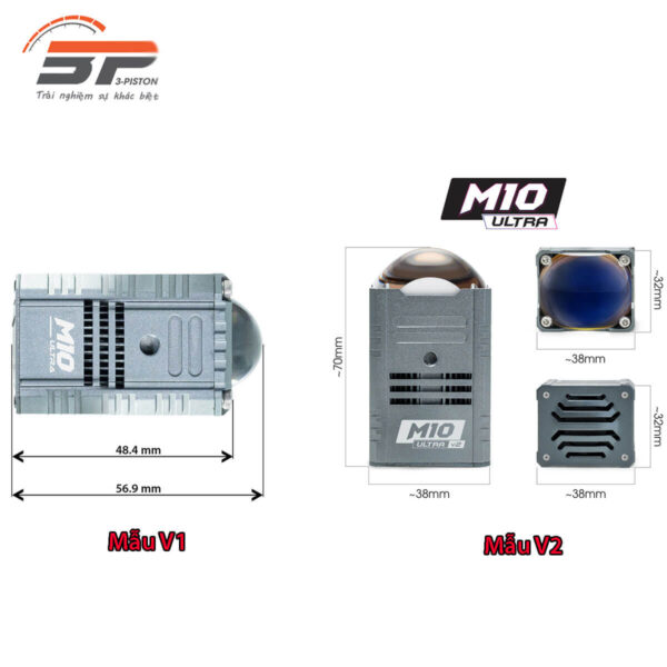 đèn trợ sáng m10 ultra v2