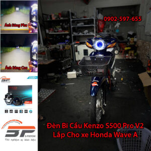 Đèn S500 Pro V2 Cho Xe Wave A