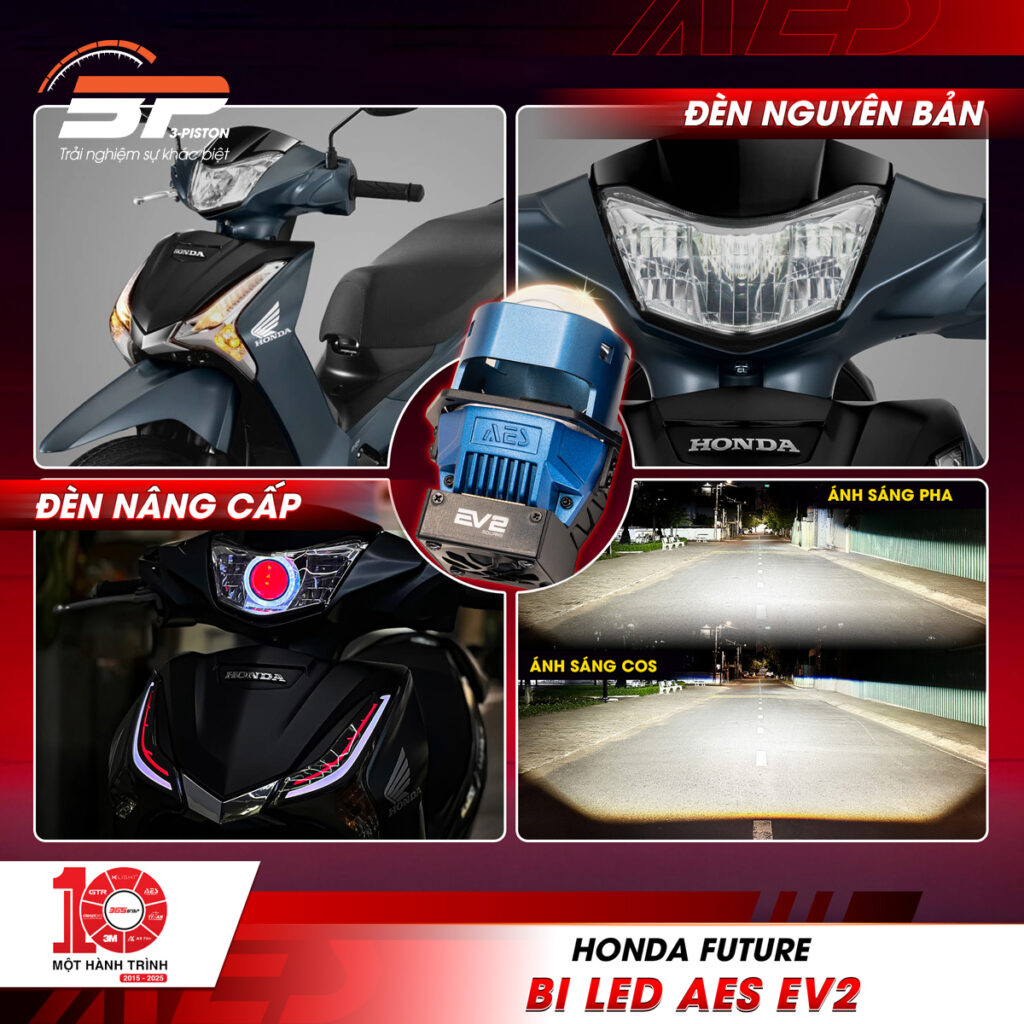 Den bi cau led AES EV2 13