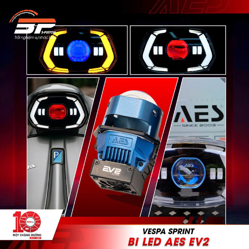 Den bi cau led AES EV2 7