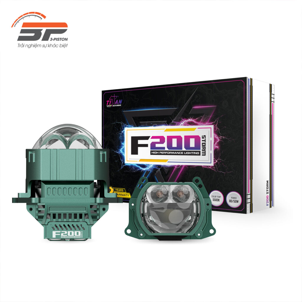 Đèn bi cầu led Titan Moto F200 Storm 9