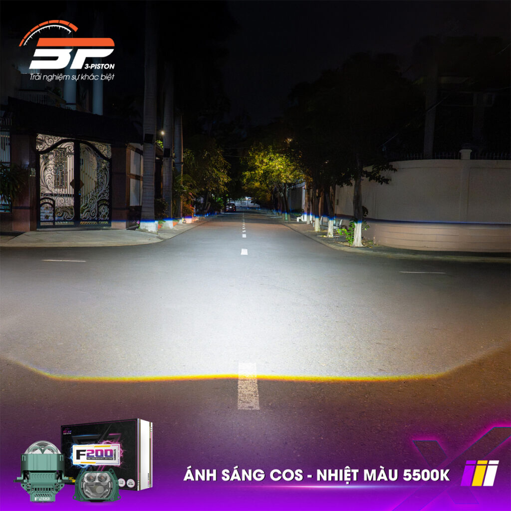 Đèn bi cầu led Titan Moto F200 Storm 10