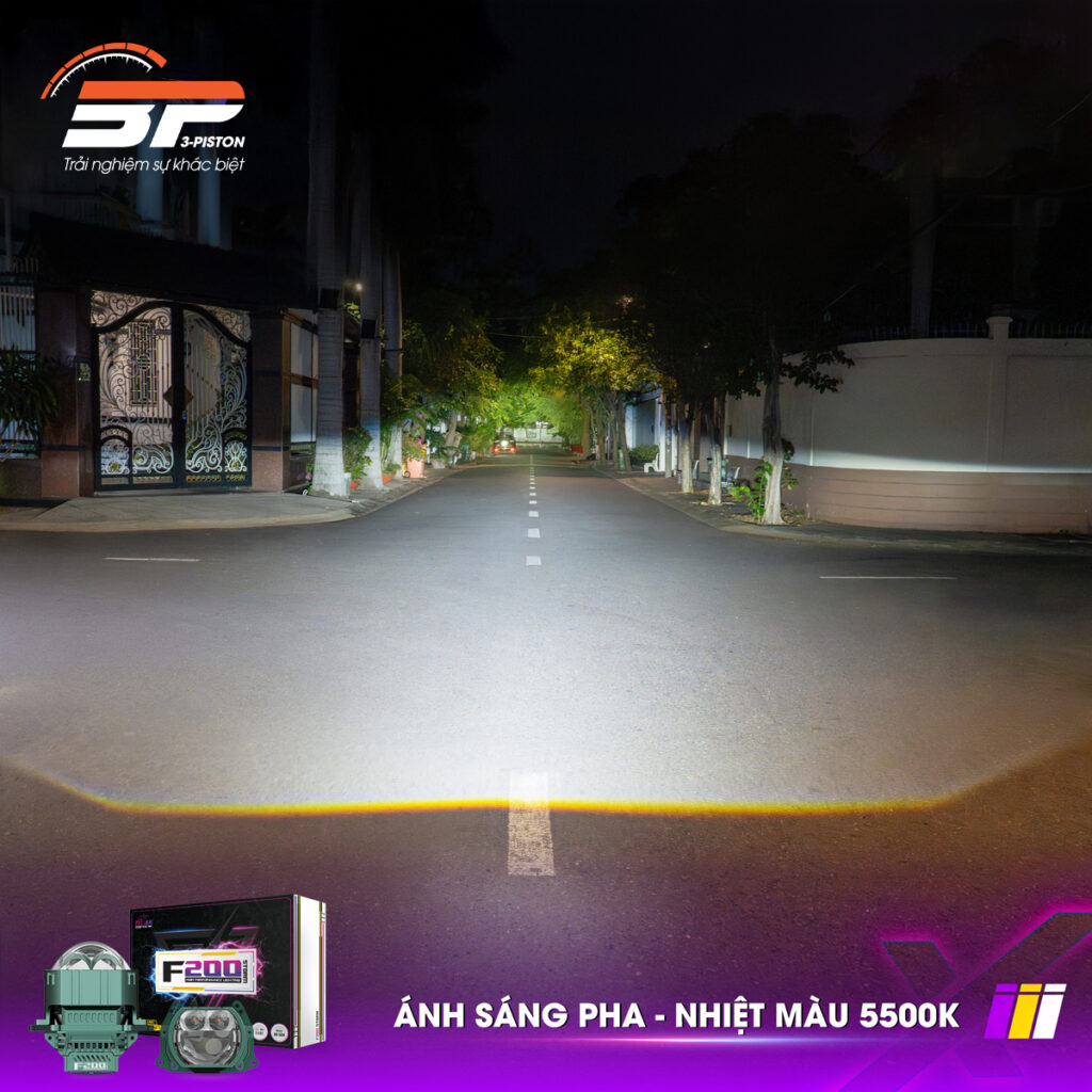 Đèn bi cầu led Titan Moto F200 Storm 10