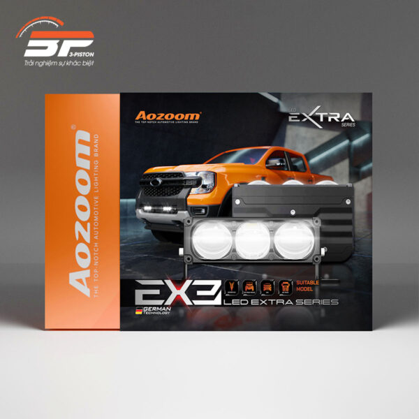 Đèn trợ sáng Aozoom EX3 LED Extra Lights 5