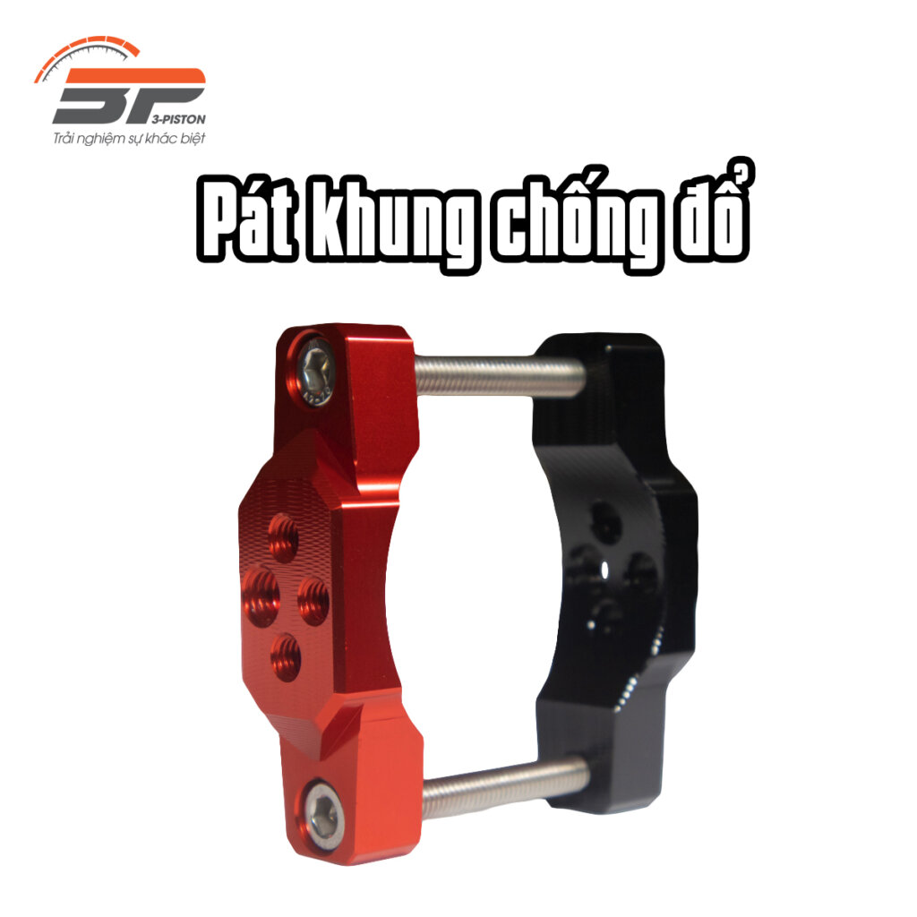 Pat gắn đèn trợ sáng - Pát khung chống đổ