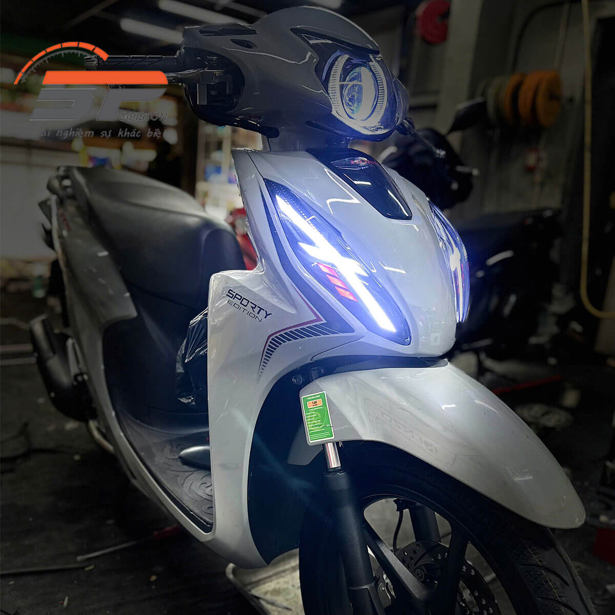 Đèn Audi Mẫu Chữ X Cho Xe Vision 14 Đèn Audi mẫu chữ X cho xe Vision