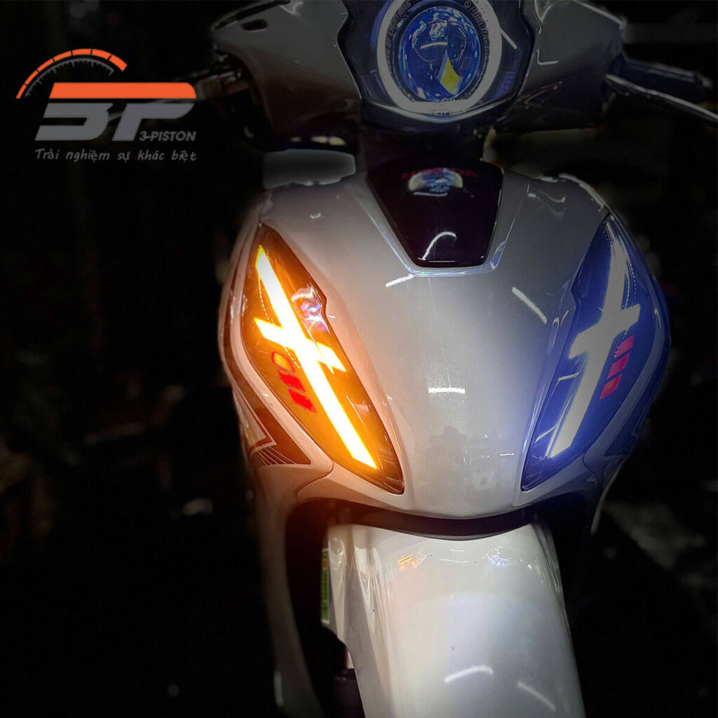 Đèn Audi Mẫu Chữ X Cho Xe Vision 49 Đèn Audi mẫu chữ X cho xe Vision