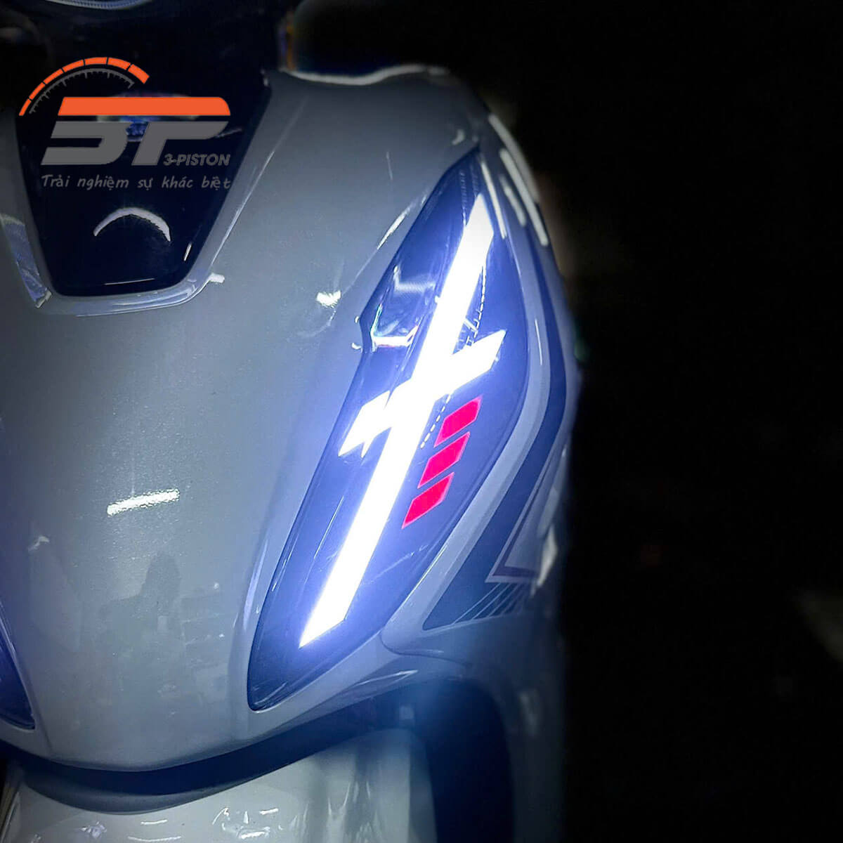 Đèn Audi Mẫu Chữ X Cho Xe Vision 7 Đèn Audi mẫu chữ X cho xe Vision