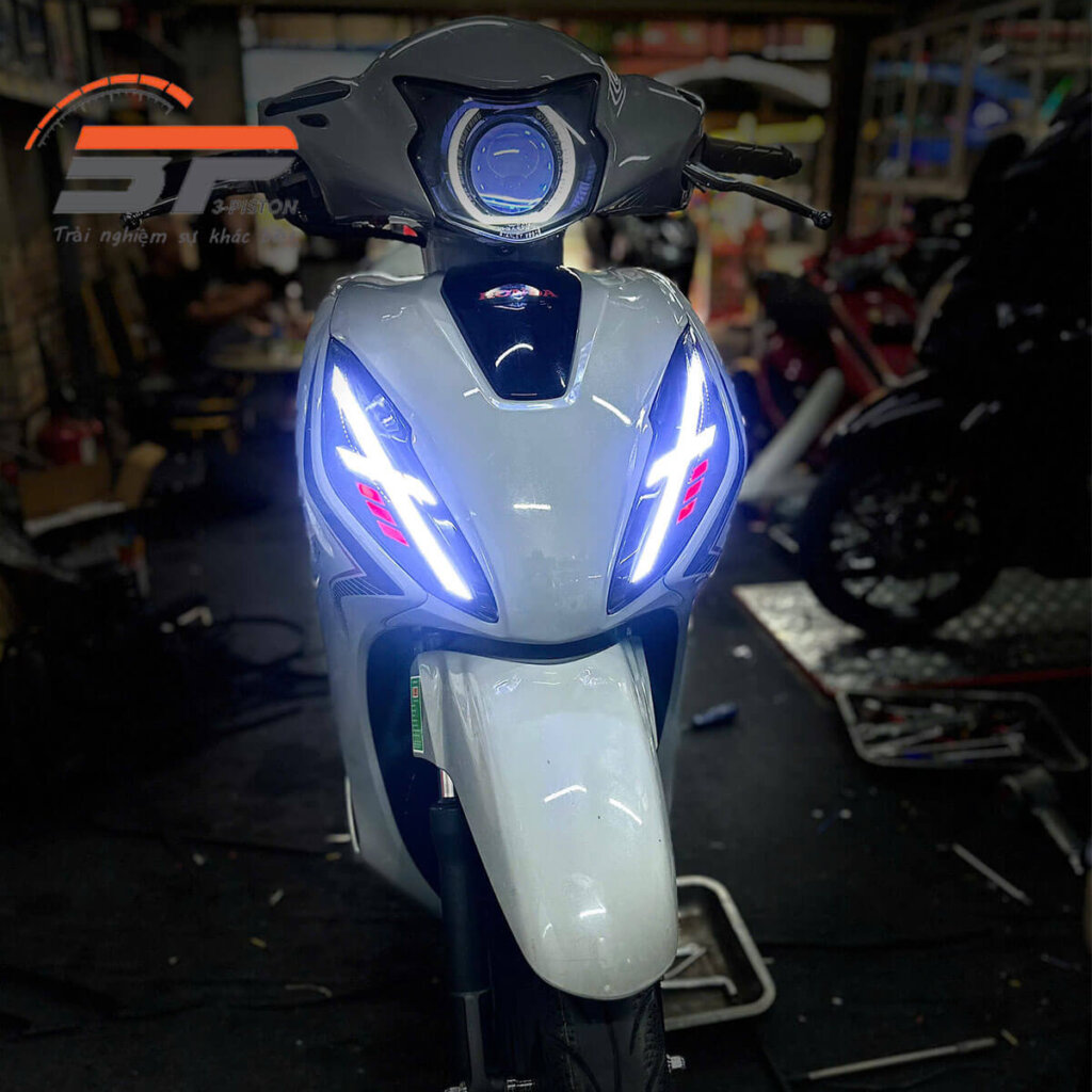 Đèn Audi Mẫu Chữ X Cho Xe Vision 28 Đèn Audi mẫu chữ X cho xe Vision