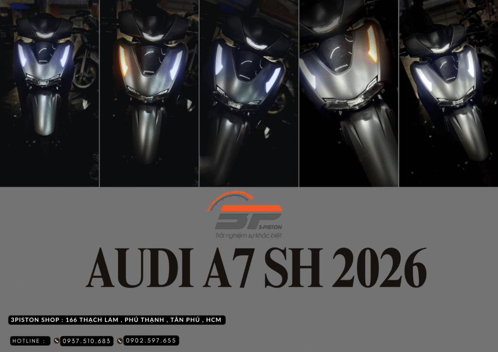 Đèn Led Audi Cho Xe SH 2026