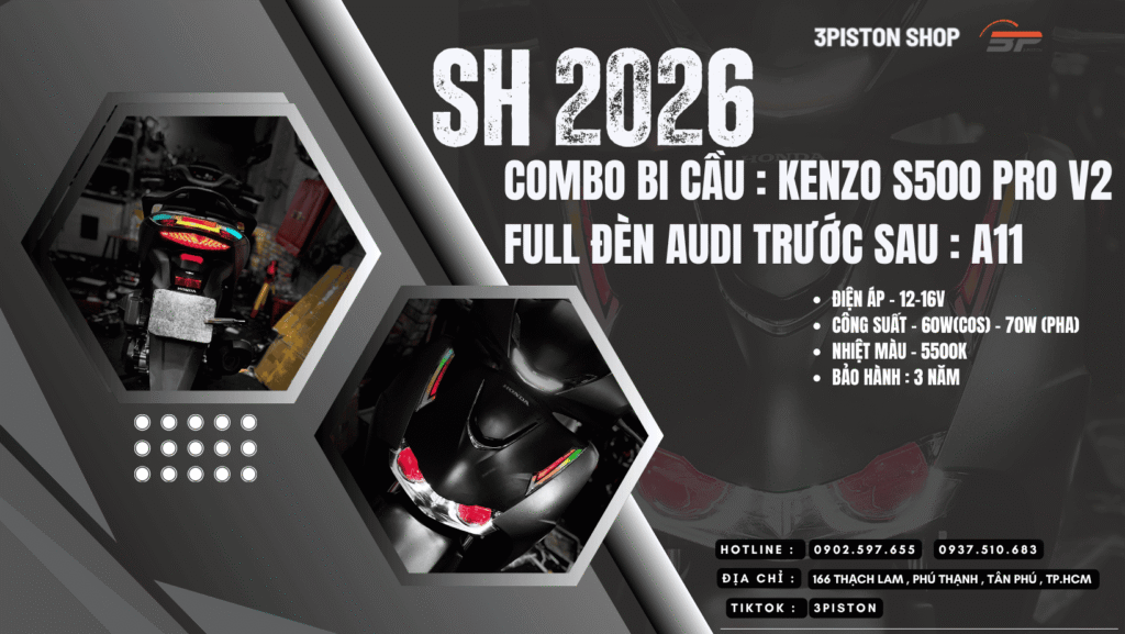 Đèn Audi SH 2026 44 Đèn Audi SH 2026