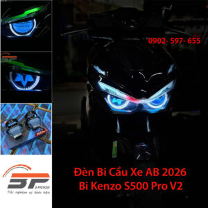 3Piston - Chuyên bi cầu Led 4 đèn bi cầu xe AB 2026